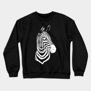 Zebra Crewneck Sweatshirt